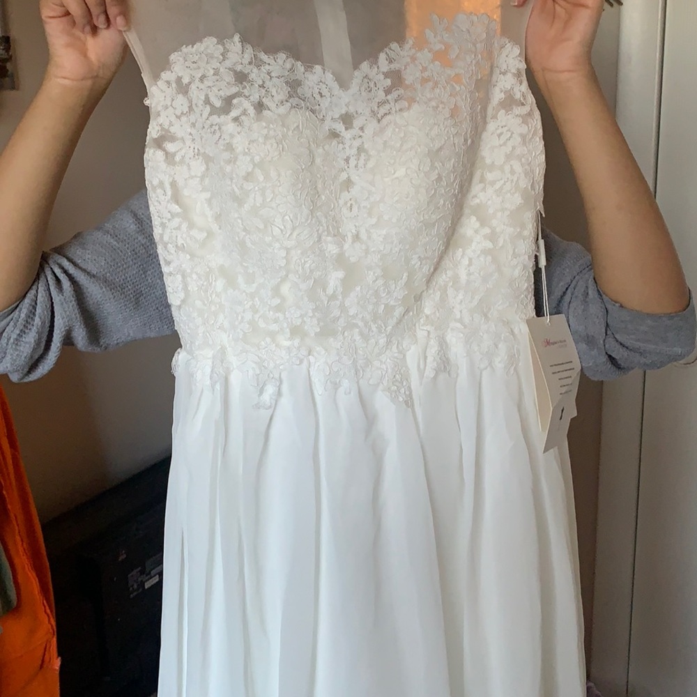 brand new wedding dress